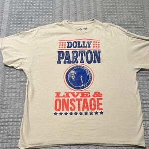 Dolly Parton Live & Onstage Graphic Tee XXL